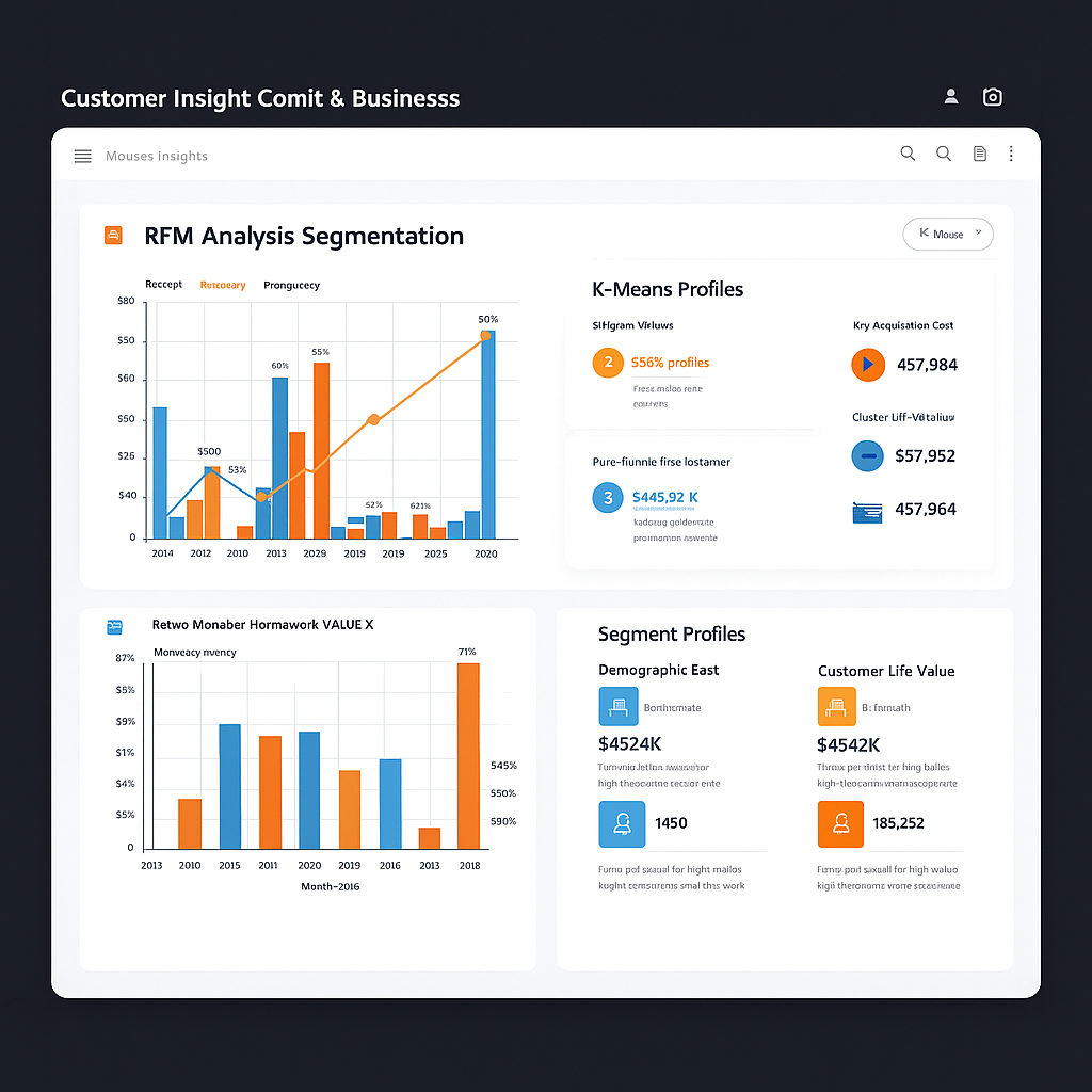 Customer Segmentation — RFM + K‑Means